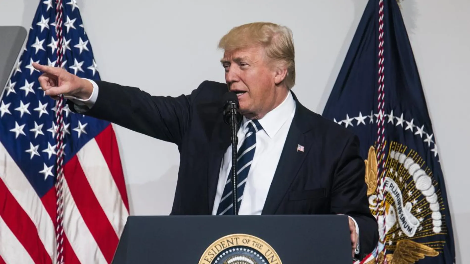 El presidente estadounidense, Donald J. Trump.