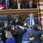 Rajoy, en su escaño