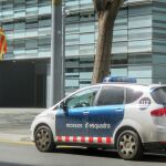 Imagen de la comisaría de Les Corts, en Barcelona