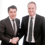 El presidente González con Fabra se reunieron ayer en Madrid