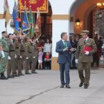 Juan Carlos Moragues durante un homenaje a las Fuerzas Armadas al Pueblo de Valencia