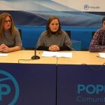 María José Ruiz, Loreto Cascales y Borja Espert, encargados de la ponencia de Estatutos