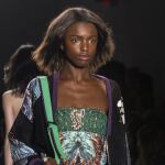 Un Custo marítimo navega en la Semana de la Moda de Nueva York