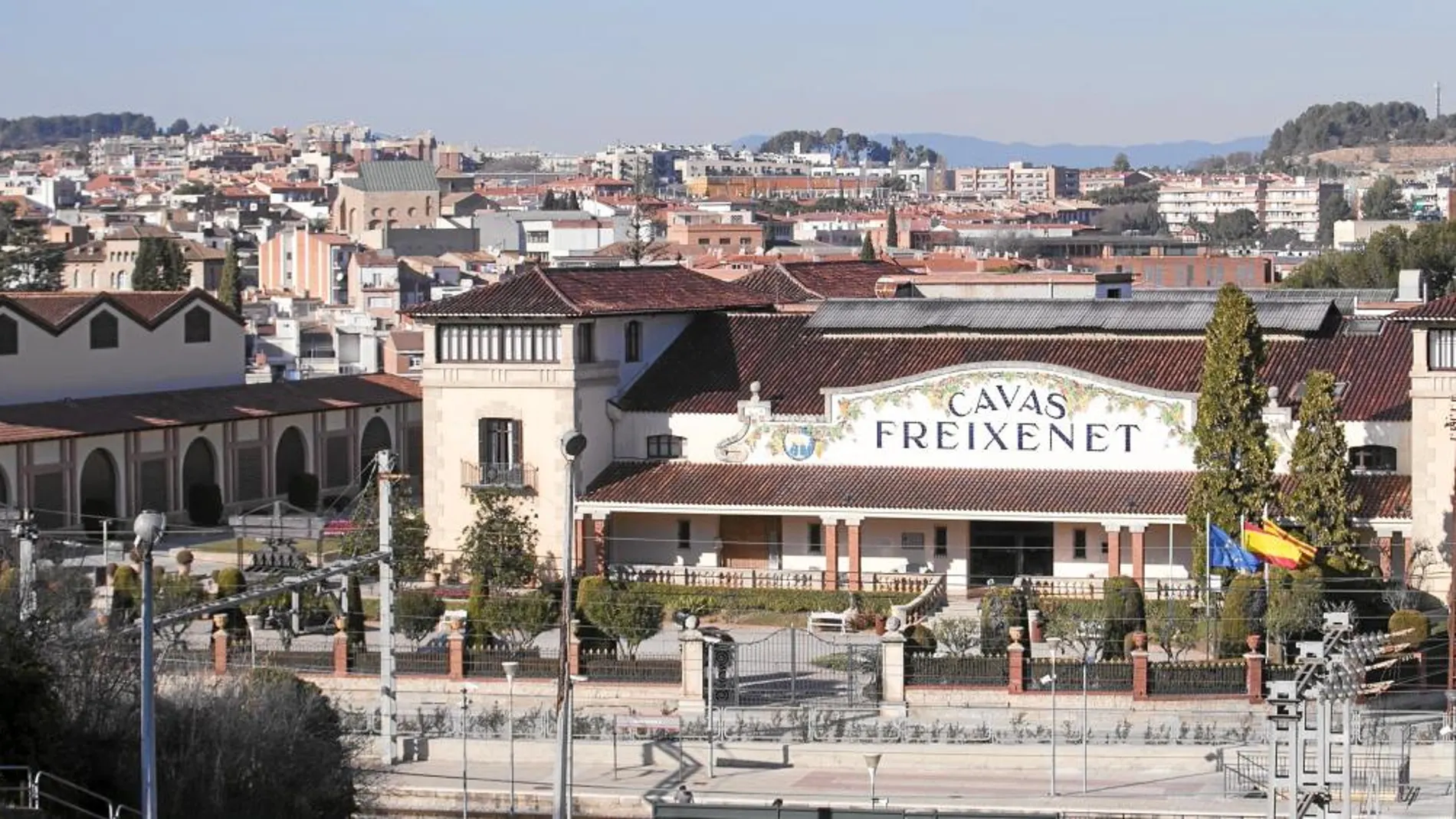 Las bodegas de Cava Freixenet se encuentran Sant Sadurní. Su presidente esperará al 21-D para tomar la decisión de trasladar o no su sede fuera de Cataluña