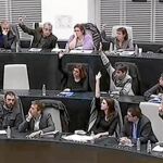 El pasado viernes la aprobación de un proyecto urbanístico dejó constancia de la división de criterios en el grupo municipal de Manuela Carmena