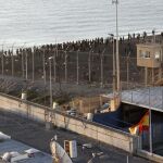 Imagen de archivo de la frontera entre Ceuta y Marruecos