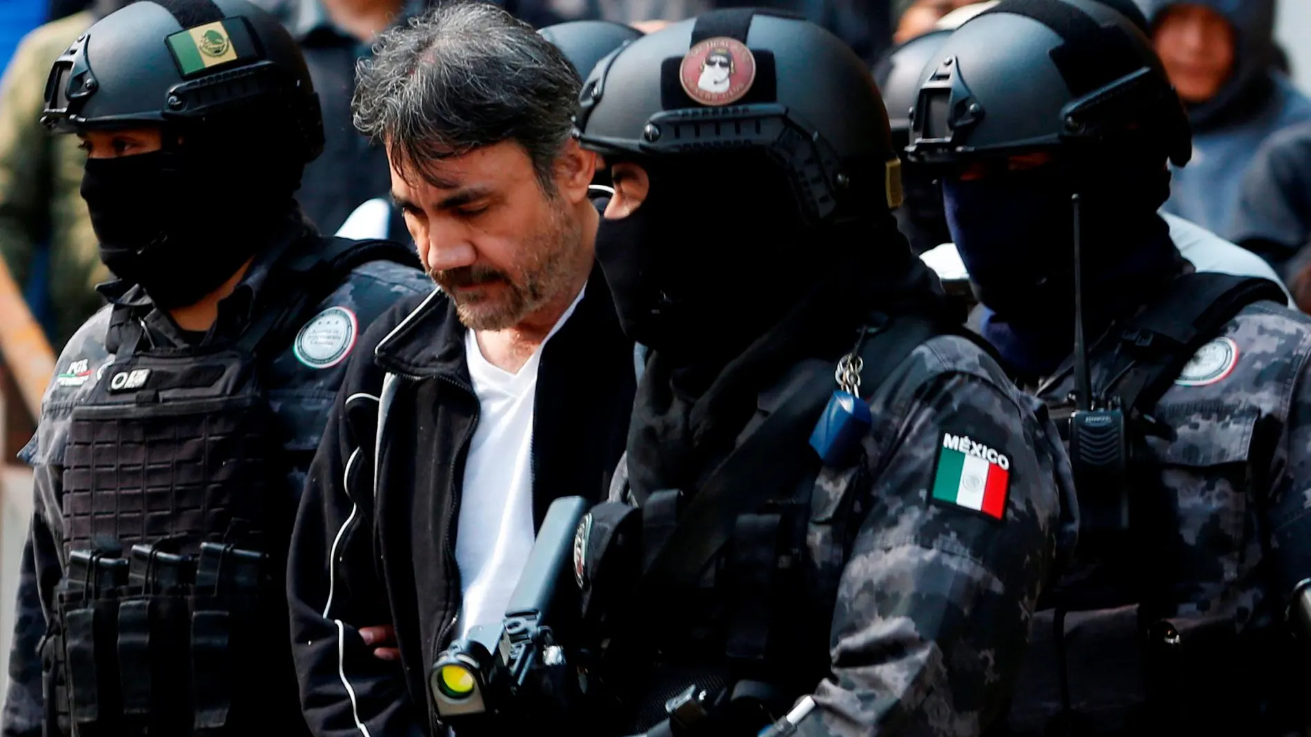 Momento en el que fue capturado Dámaso Alonso, líder del cártel de Sinaloaen mayo de 2017 / Foto: Reuters
