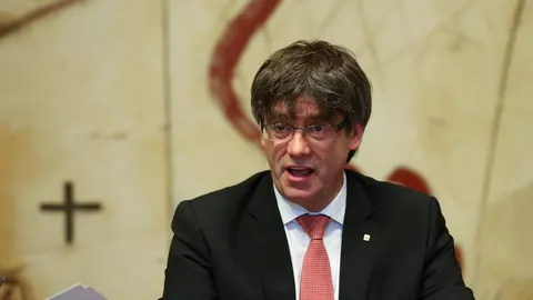 El presidente de la Generalitat, Carles Puigdemont