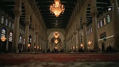 Interior de la mezquita de Córdoba.