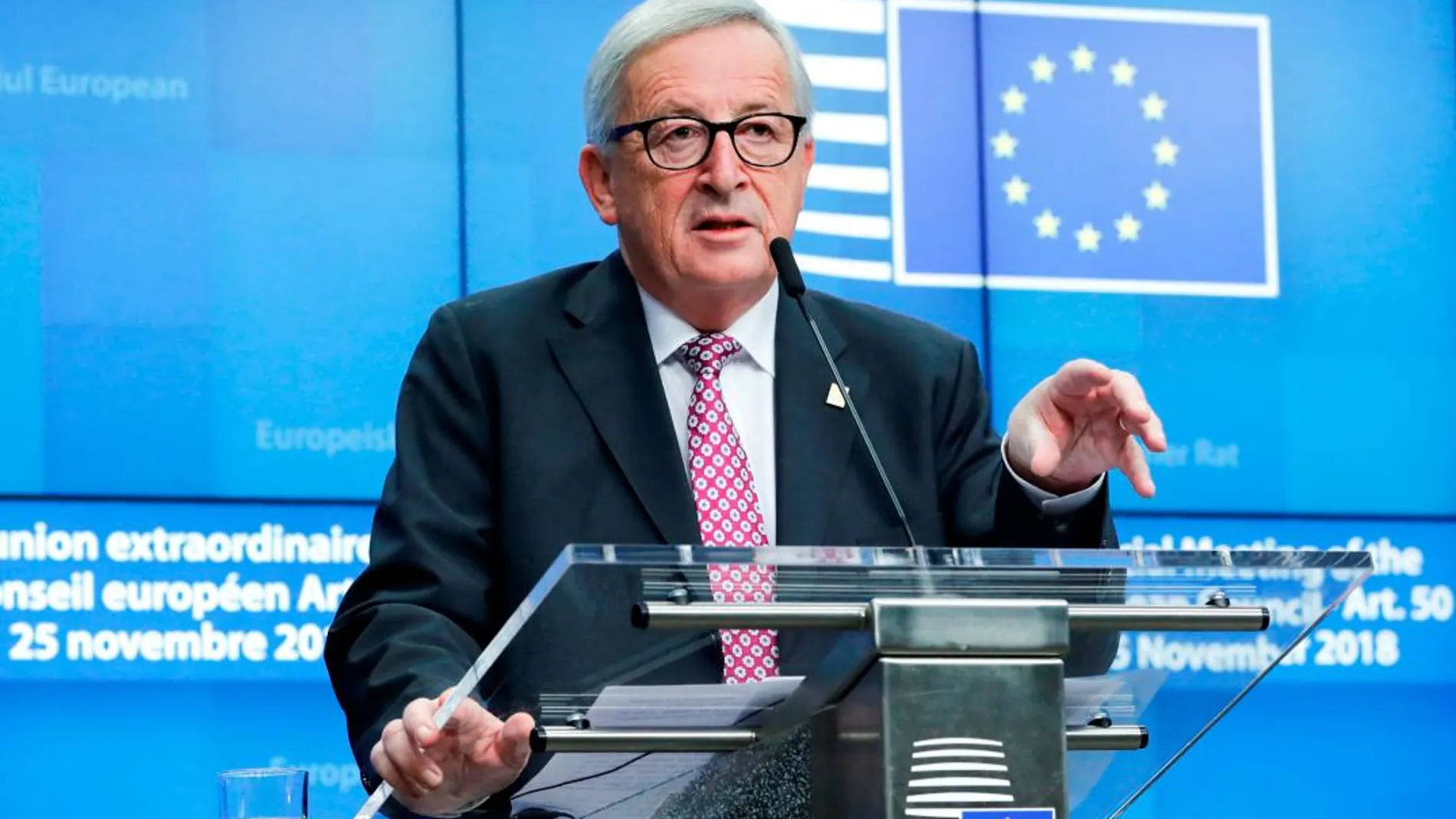 El presidente de la Comisión Europea, Jean Claude Juncker