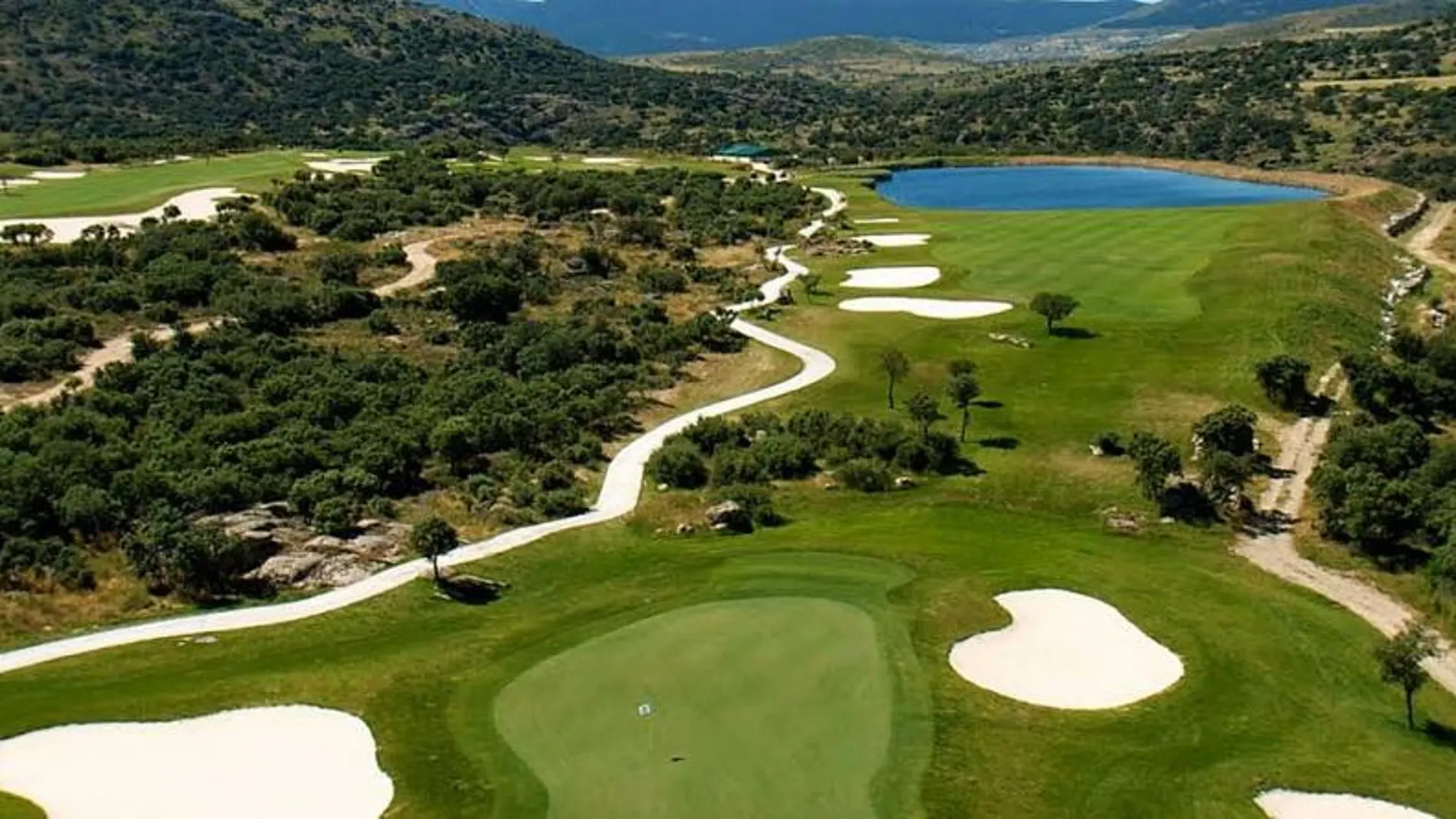 Vista aérea del ASR Golf Real Madrid