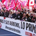 Apenas 4.000 manifestantes protestaron en las calles de Madrid el pasado 18 de diciembre convocados por los sindicatos