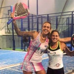 Alba Galán y Mari Carmen Villalba