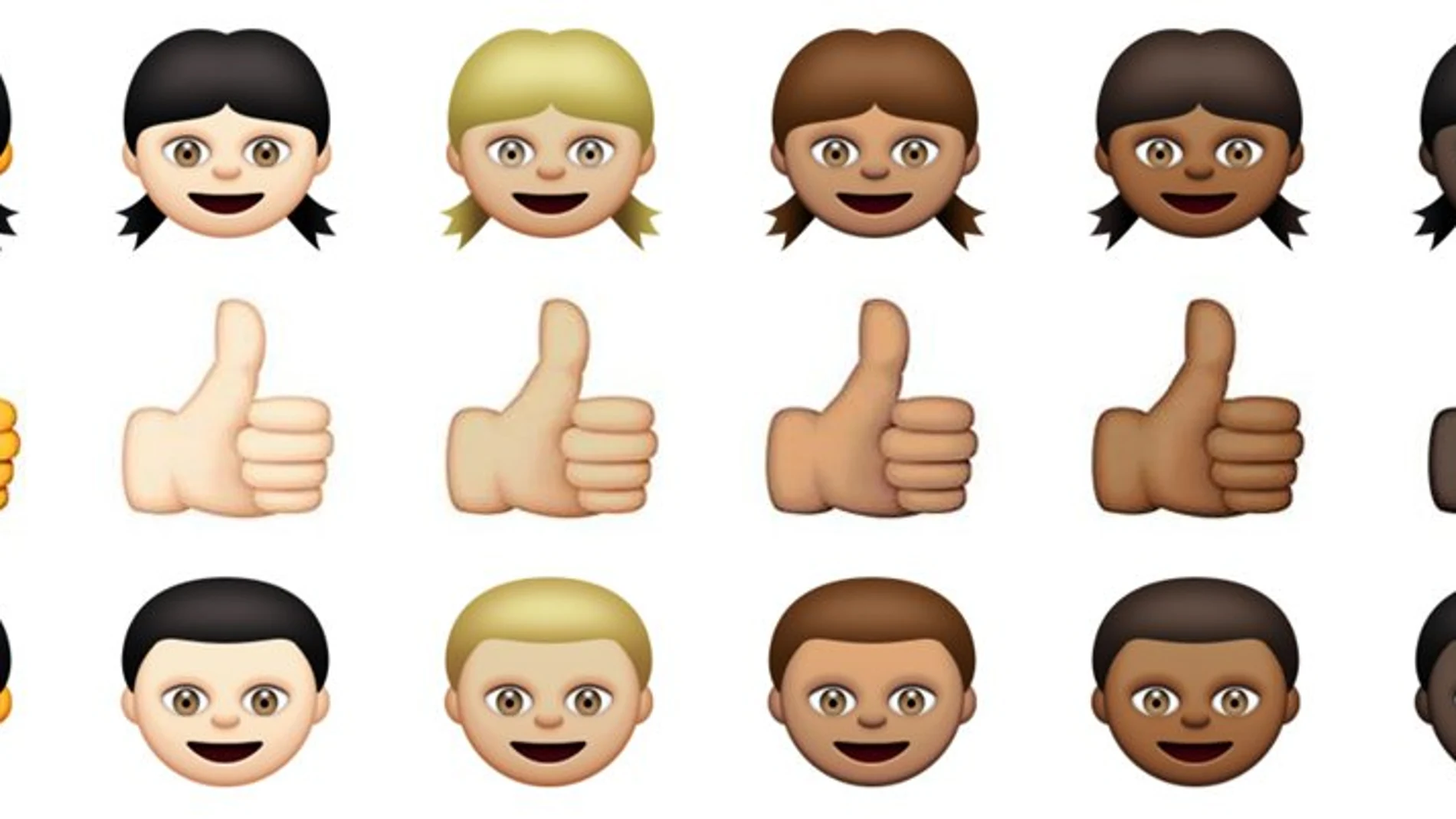 La diversidad racial protagonizó una de las últimas actualizaciones de emojis