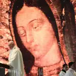  El Papa acude a su encuentro con la Virgen de Guadalupe