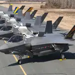 Varios caza F-35