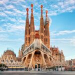La Sagrada Familia de Barcelona, emblemático emplazamiento de la Ciudad Condal