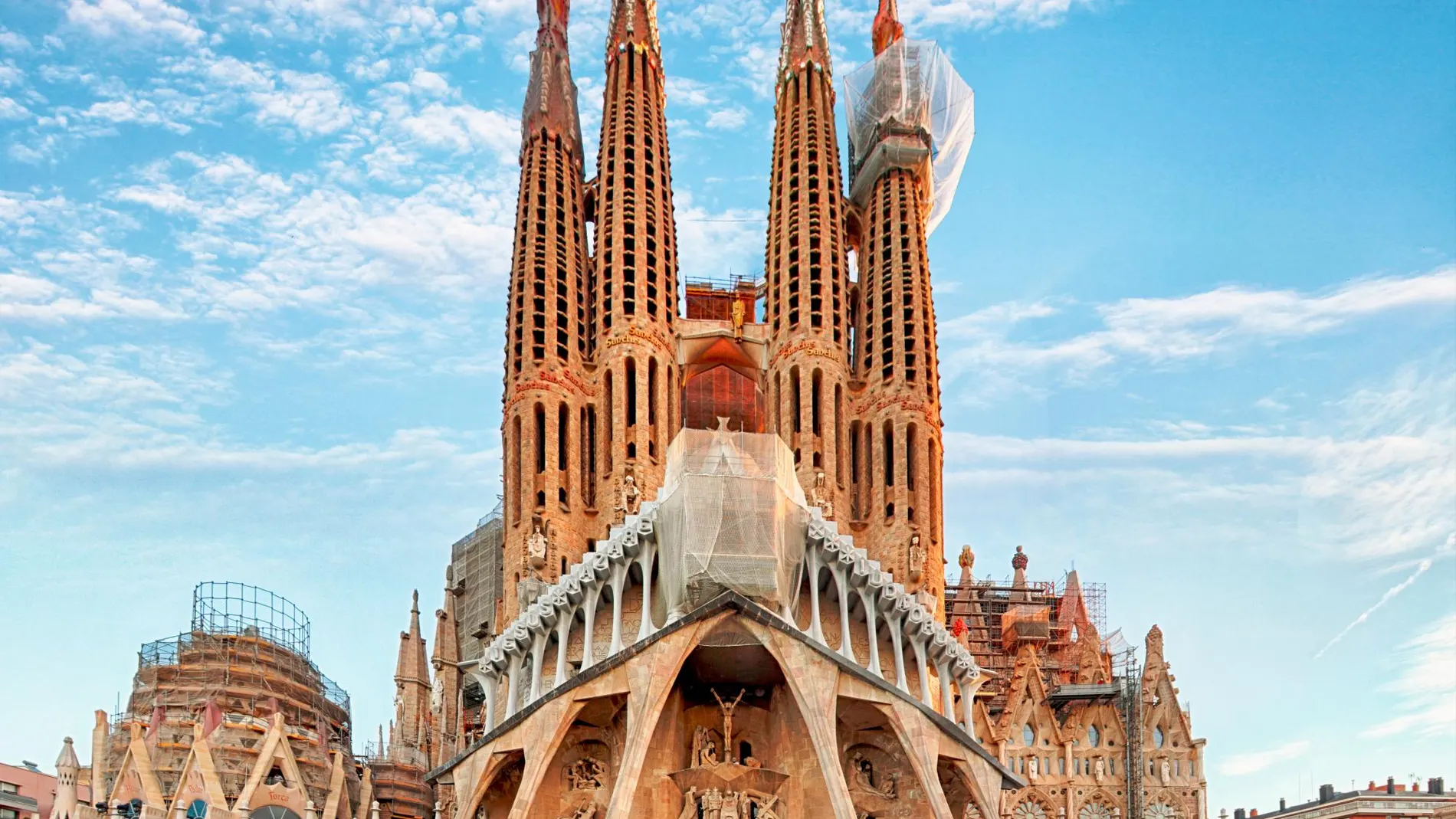 La Sagrada Familia de Barcelona, emblemático emplazamiento de la Ciudad Condal