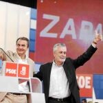 Griñán premia a zapatero y su defensa de la igualdad