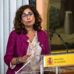 La ministra de Hacienda, María Jesús Montero. EFE/ Rodrigo Jimenez