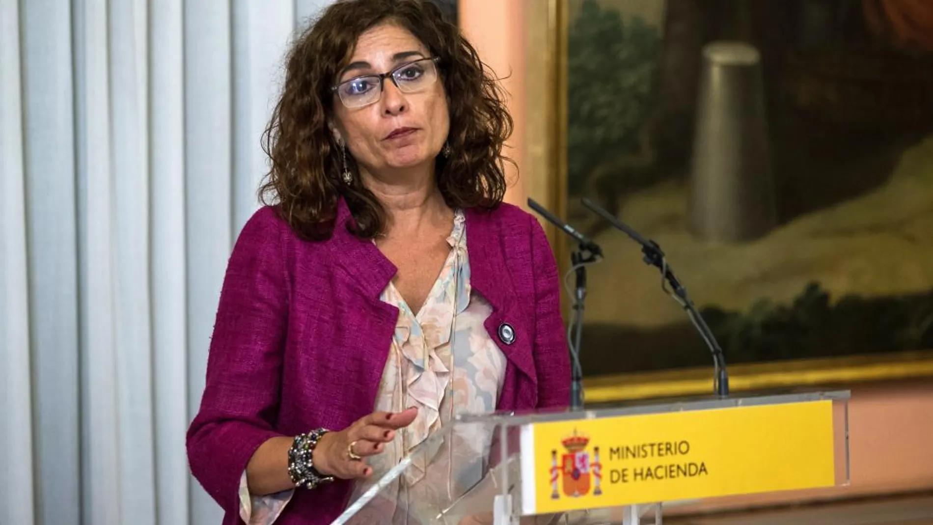 La ministra de Hacienda, María Jesús Montero. EFE/ Rodrigo Jimenez