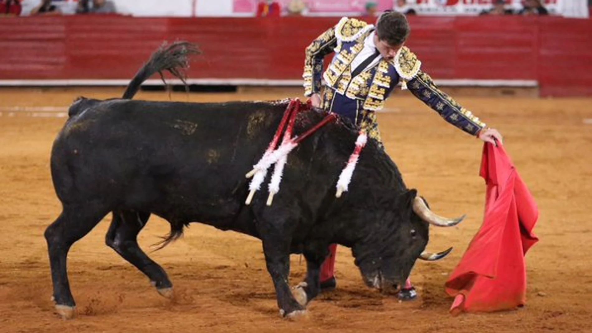 Natural de Daniel Luque, en la novenca corrida de la temporada en la Monumental Plaza México