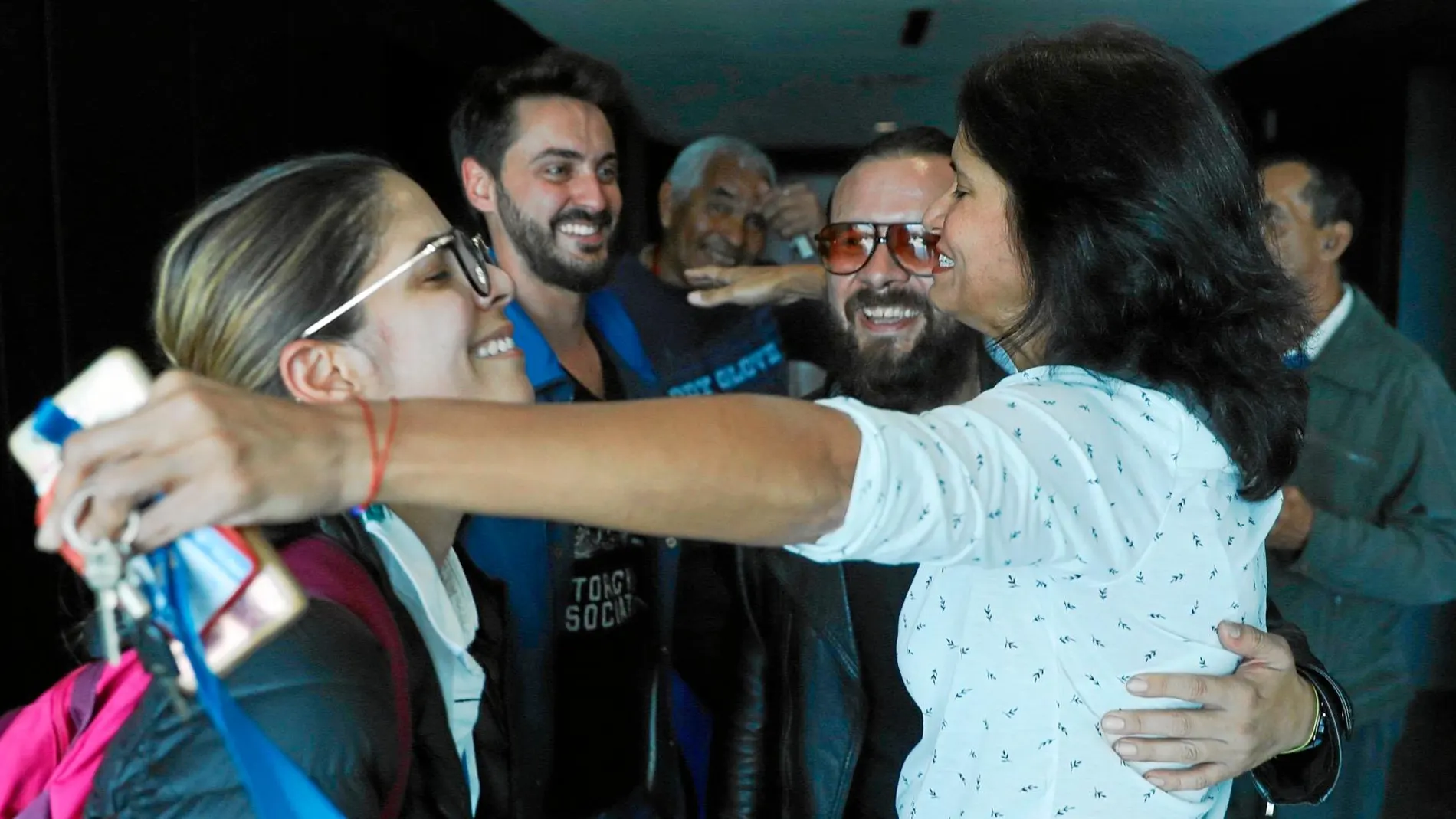Los periodistas de la agencia Efe fueron liberados ayer, en Caracas