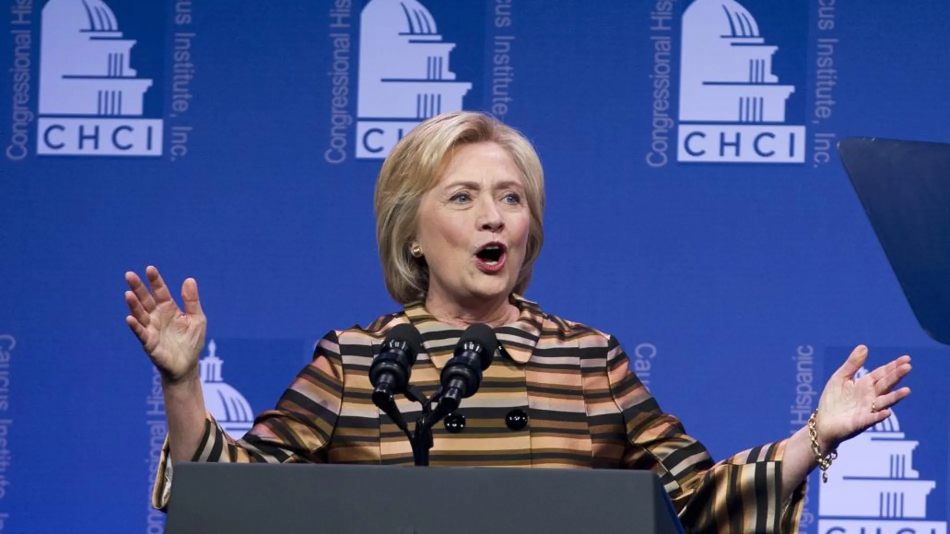 La candidata demócrata Hillary Clinton, reaparece en campaña muy recuperada de su neumonía.
