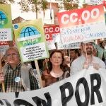 Los interinos docentes reclaman una apuesta por la educación pública