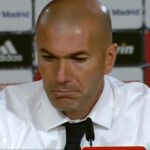 El técnico del Real Madrid durante la rueda de prensa posterior al partido