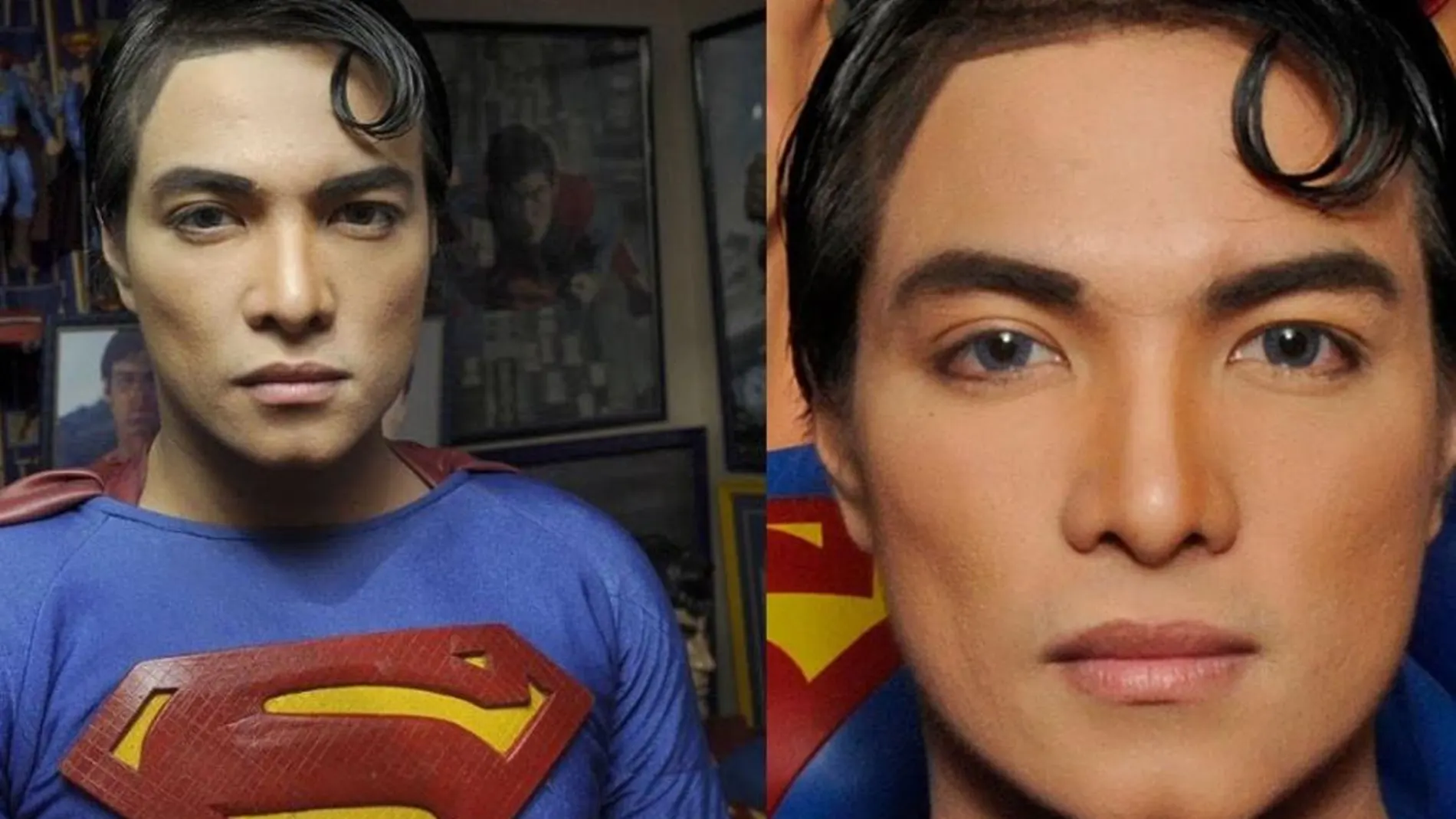 El filipino Herbert Chavez se autodenomina el «mayor fan del mundo» de Superman.