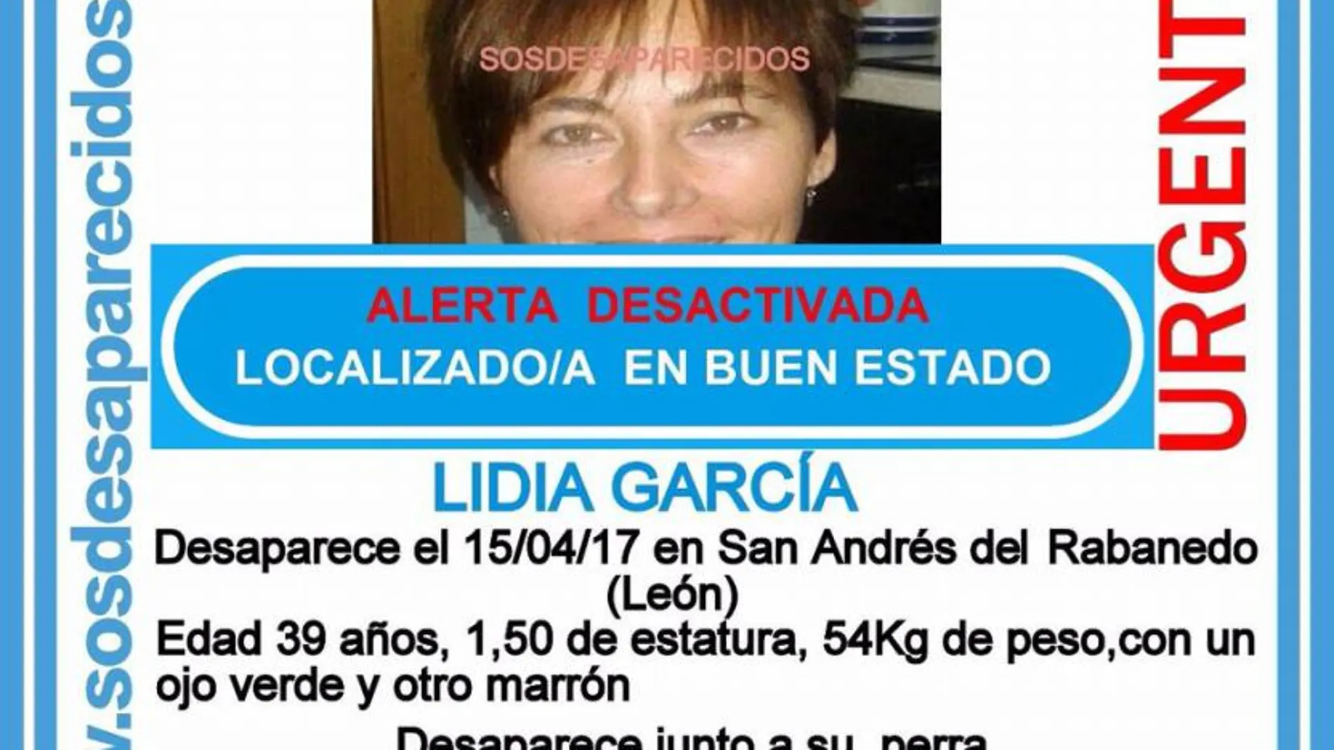 Localizada en buen estado la mujer desaparecida en San Andrés (León)