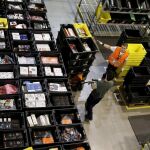 Almacén de Amazon en Madrid