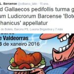 El club español que «tuitea» en latín