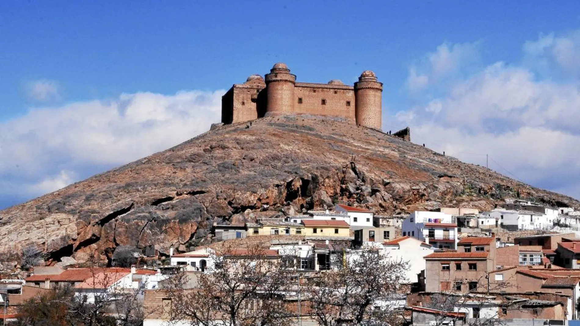 Vista del Castillo de La Calahorra