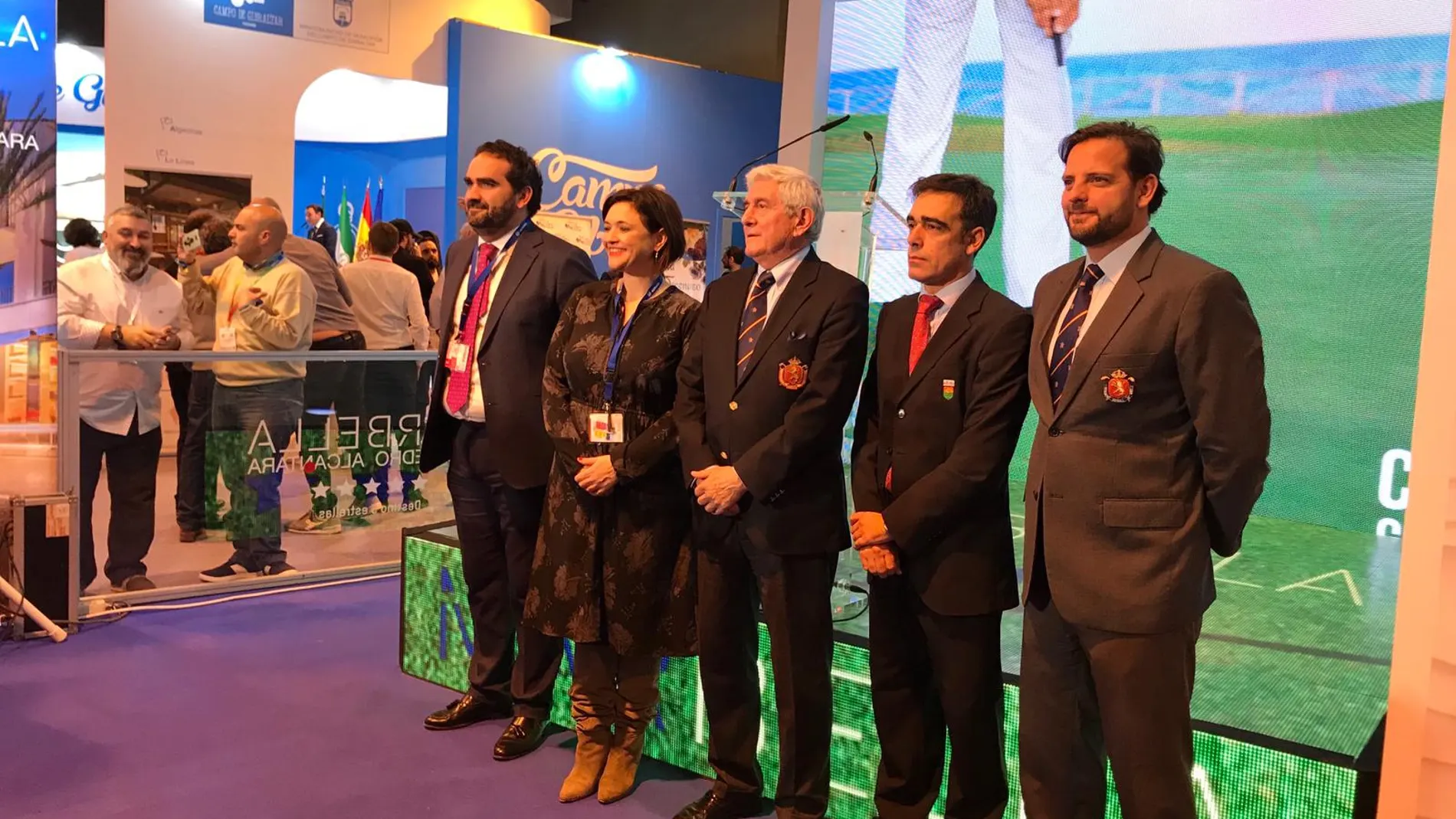 Presentación en Fitur del estudio sobre agua regenerada / Foto: La Razón