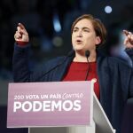 La alcaldesa de Barcelona, Ada Colau