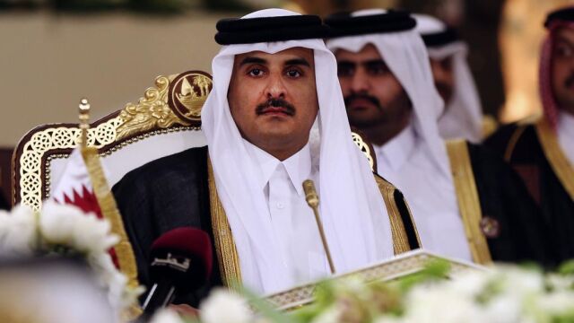 El emir de Qatar, el jeque Tamim bin Hamad Al-Thani en una imagen de arhivo