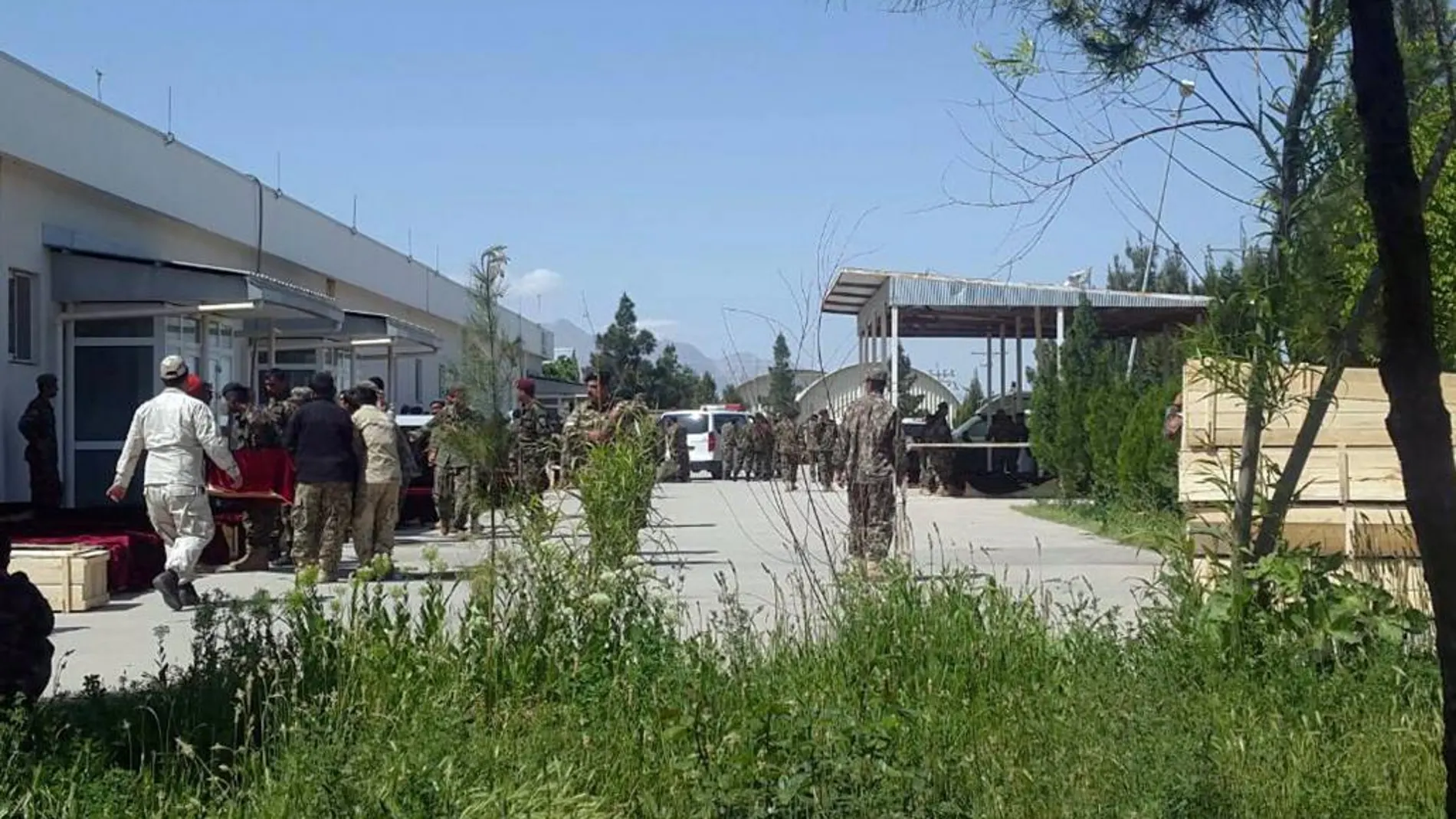 Militares en la provincia de Balkh