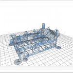 Planos en 3D del Curisoty Rover