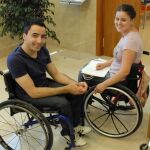 Estudiantes con discapacidad de la Universidad de Burgos