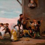 La exposición recoge hasta siete obras costumbristas de Francisco de Goya y de otros autores, como la pieza de Antonio Carnicero, procedente del Museo de Bellas Artes de Bilbao. LA RAZÓN