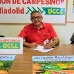 Ignacio Arias, de UCCL Valladolid, presenta el Mercado Ecológico de la ciudad
