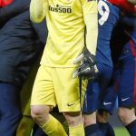Oblak estará de baja entre tres y cuatro meses
