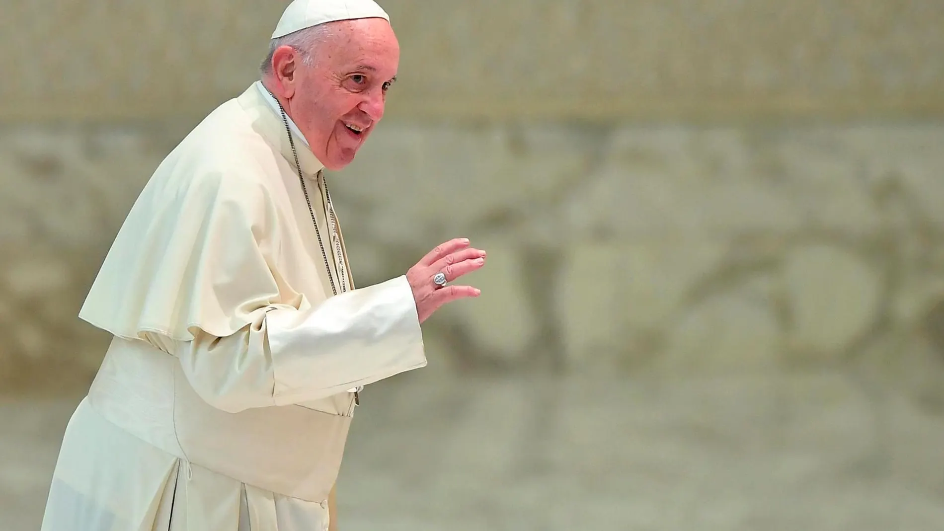 El Papa Francisco , el pasado miércoles en el Vaticano