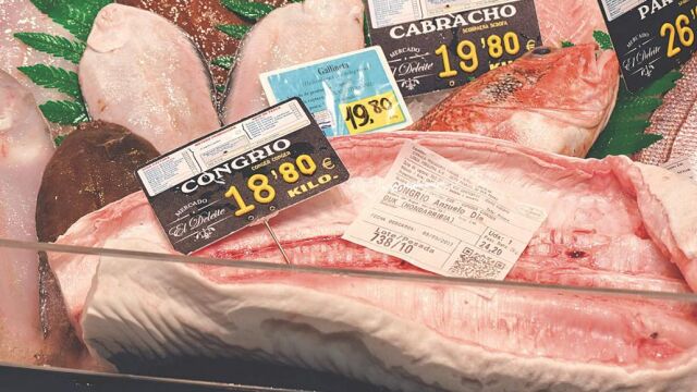 Pescadería con un buen etiquetado