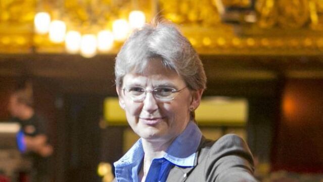 Christina Scheppelmann en la platea del Liceo