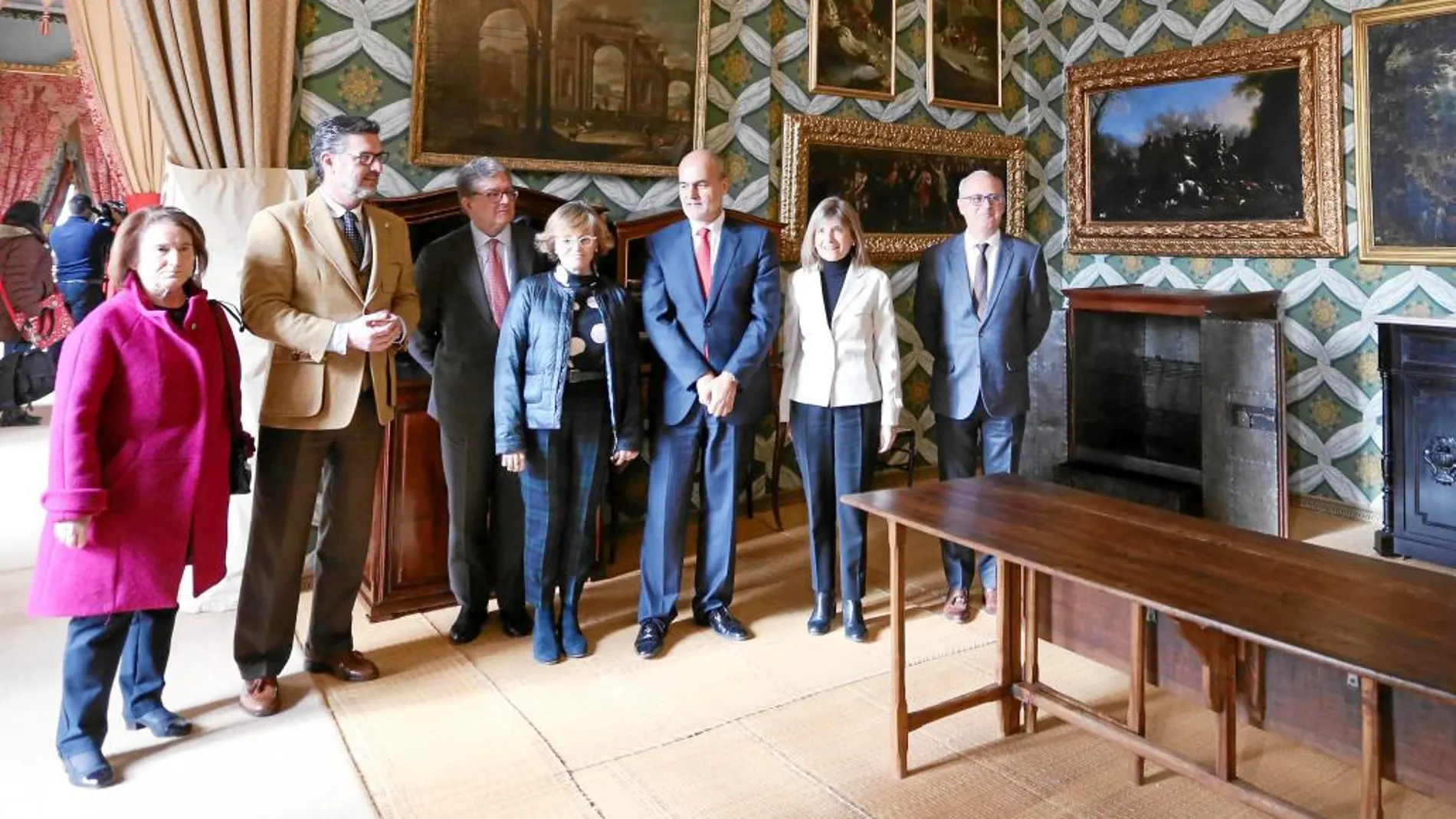 Presentación de las obras de arte del Palacio Real de Riofrío