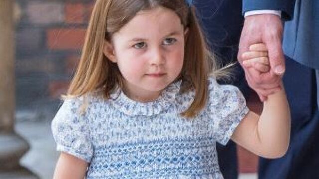 La princesa de tres años es la cuarta en la sucesión