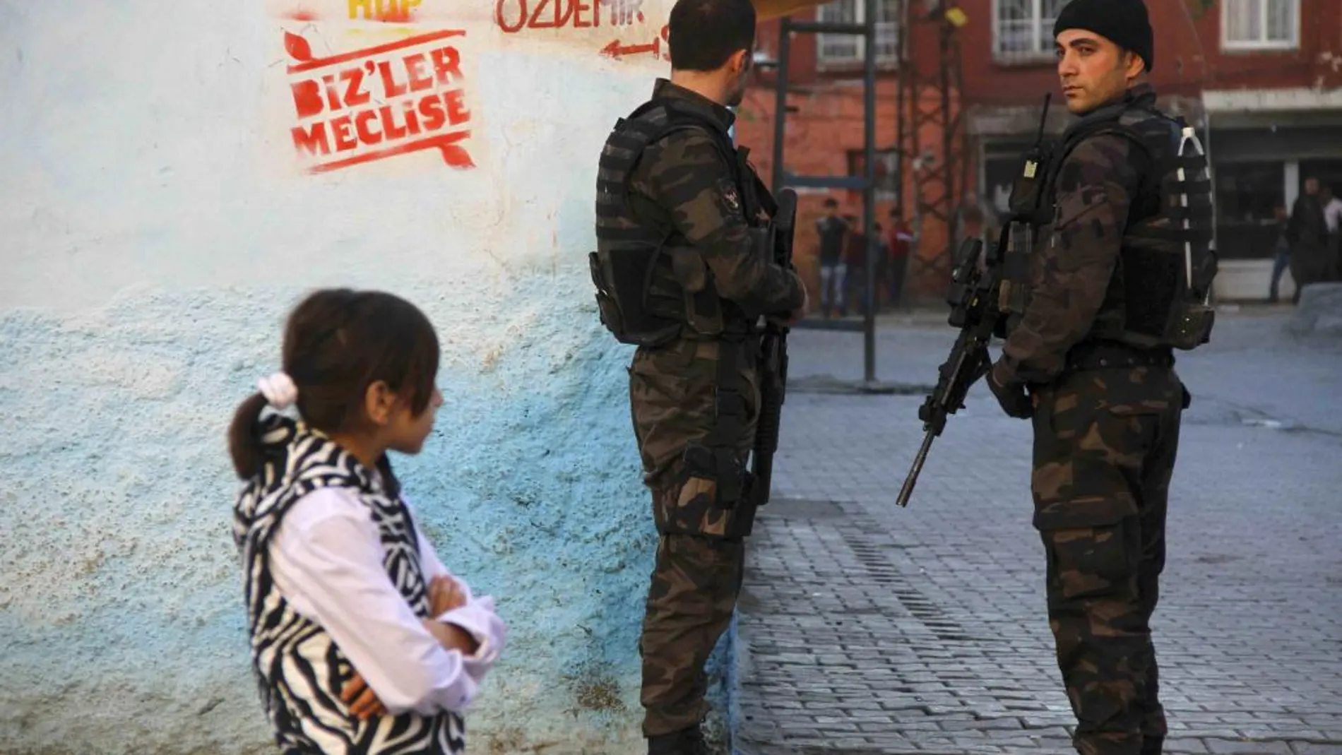 Policías turcos, en una imagen del pasado 1 de noviembre